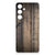 Samsung Galaxy S24 FE Stevig Telefoonhoesje Steigerhout telefoonhoesje steigerhout achterkant