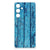Samsung Galaxy S24 FE Stevig Telefoonhoesje Wood Blue achterkant