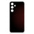 Samsung Galaxy S24 FE TPU bumper Geruit Rood achterkant design geruit zwart