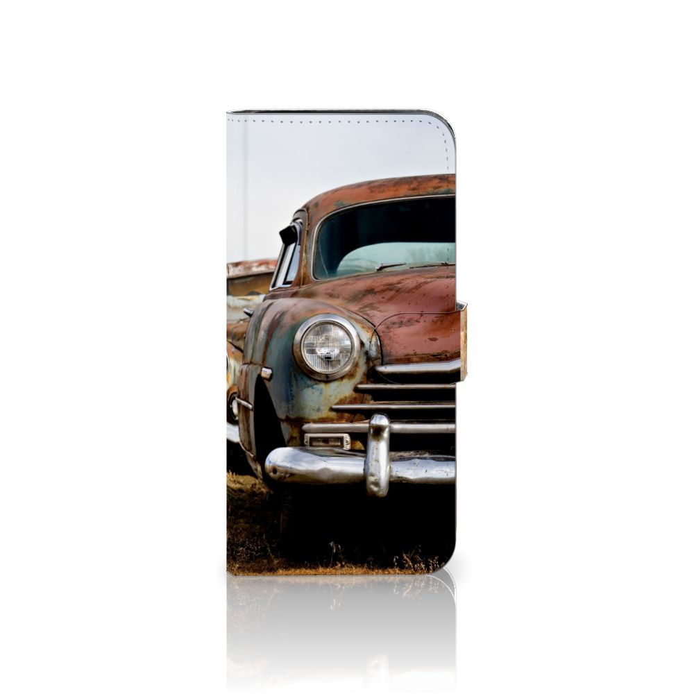 Samsung Galaxy S24 FE Telefoonhoesje met foto Vintage Auto vintage auto aanzicht