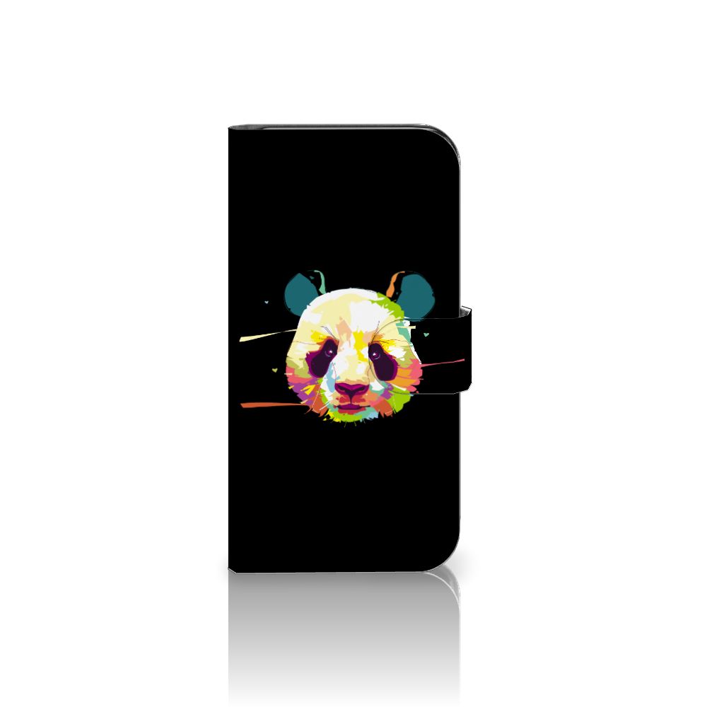 Samsung Galaxy S24 Leuk Hoesje Panda Color panda kleur ontwerp voorkant