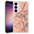 Samsung Galaxy S24 Plus Anti-Shock Hoesje Marmer Oranje B2C Telecom