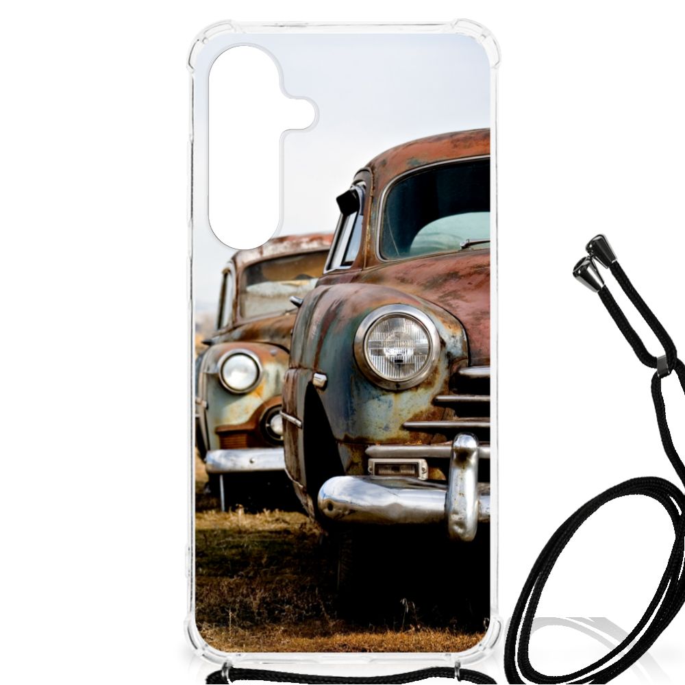 Samsung Galaxy S24 Plus Anti-shock Hoesje met foto Vintage Auto B2C Telecom