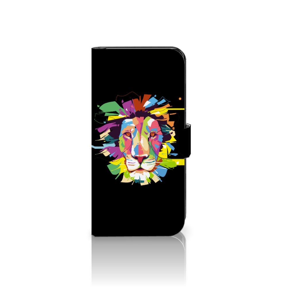 Samsung Galaxy S24 Plus Leuk Hoesje Lion Color design voorkant