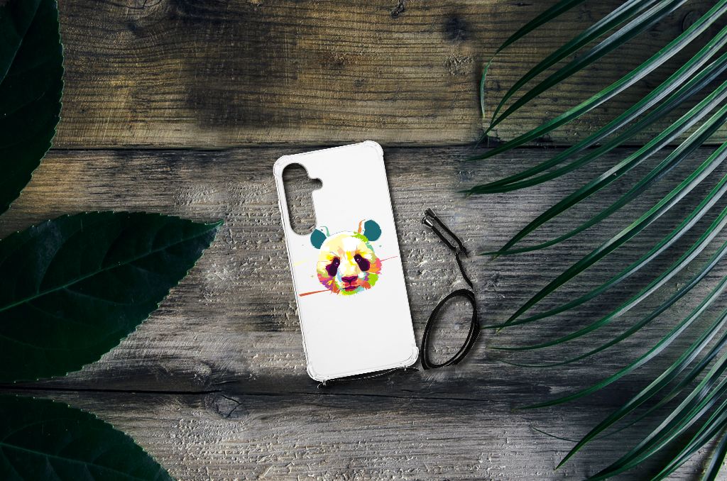 Samsung Galaxy S24 Plus Stevig Bumper Hoesje Panda Color B2C Telecom