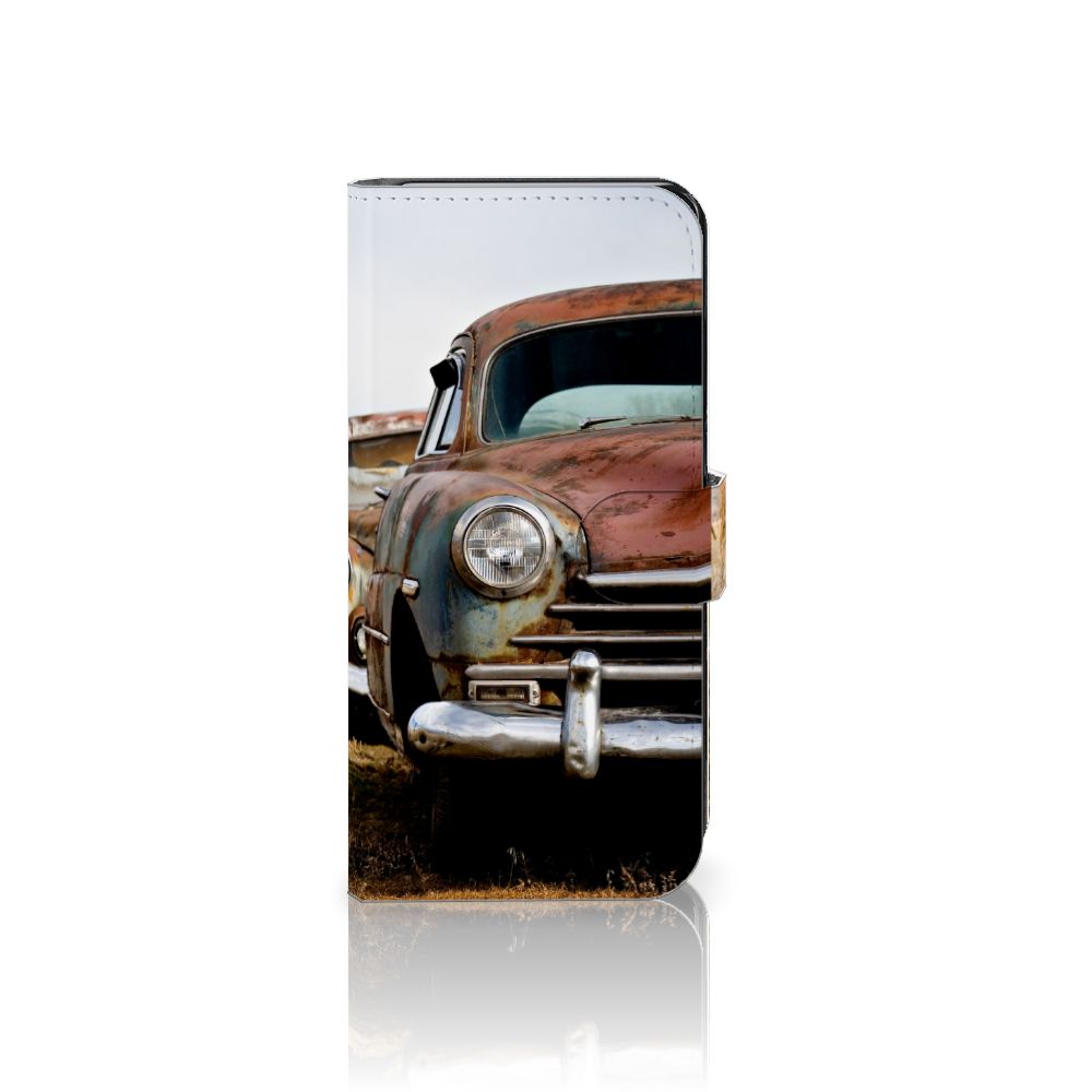 Samsung Galaxy S24 Plus Telefoonhoesje met foto Vintage Auto design vintage auto aanzicht
