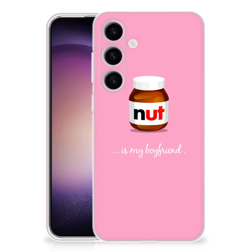Samsung Galaxy S24 Siliconen Case Nut Boyfriend B2C Telecom