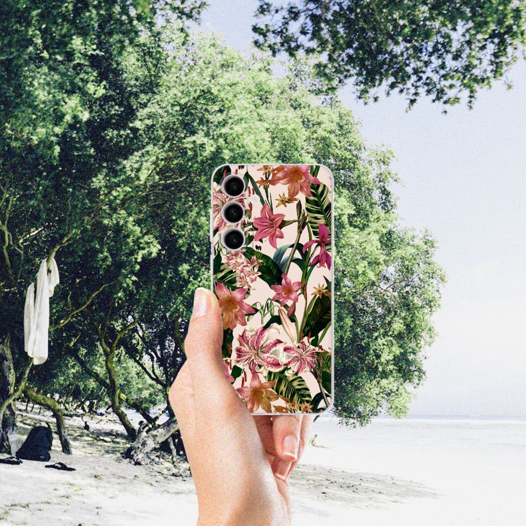 Samsung Galaxy S24 TPU Case Flowers B2C Telecom