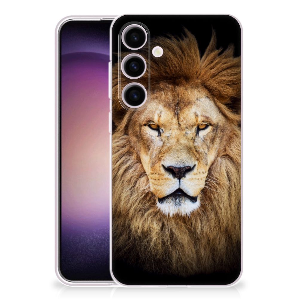 Samsung Galaxy S24 TPU Hoesje Leeuw B2C Telecom