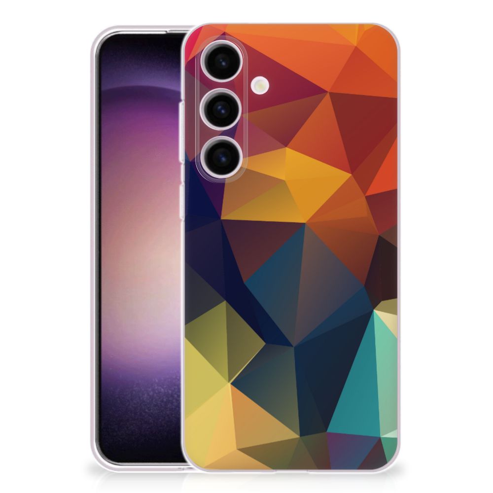 Samsung Galaxy S24 TPU Hoesje Polygon Color B2C Telecom