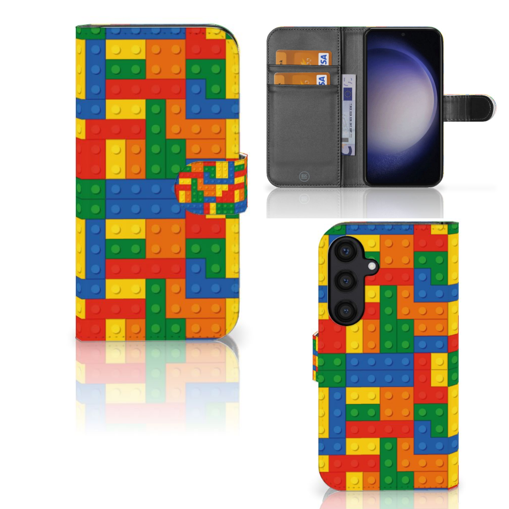 Samsung Galaxy S24 Telefoon Hoesje Blokken