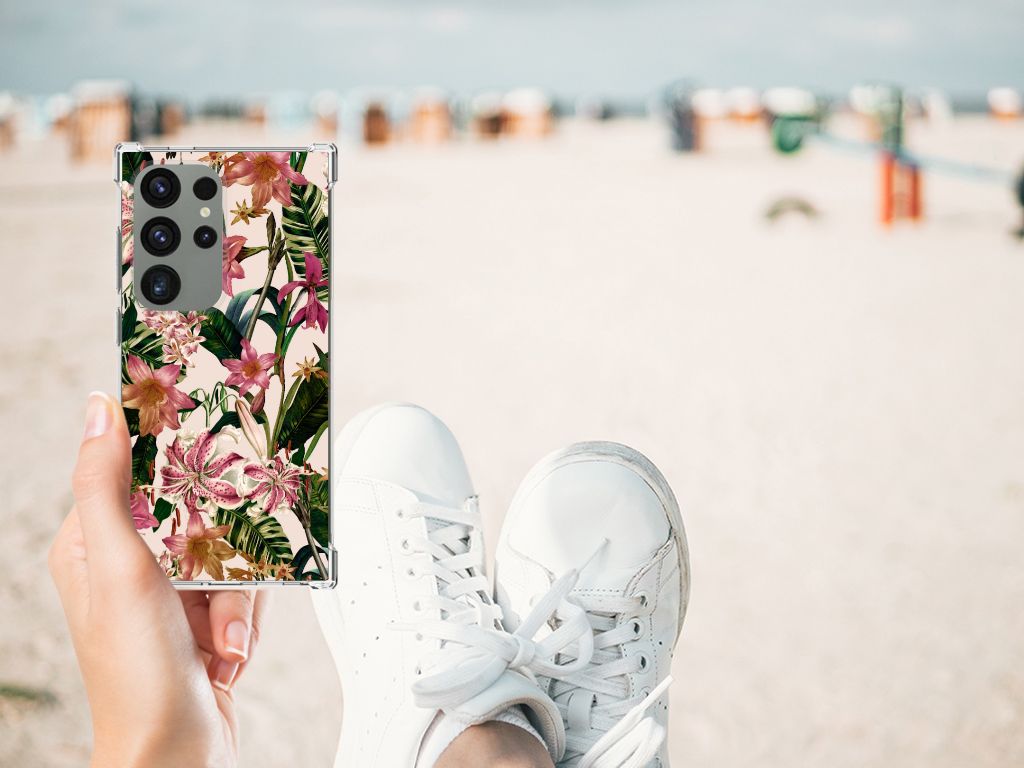 Samsung Galaxy S24 Ultra Case Flowers B2C Telecom
