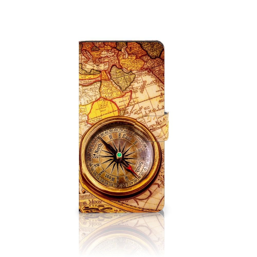Samsung Galaxy S24 Ultra Flip Cover Kompas kompas design voorkant