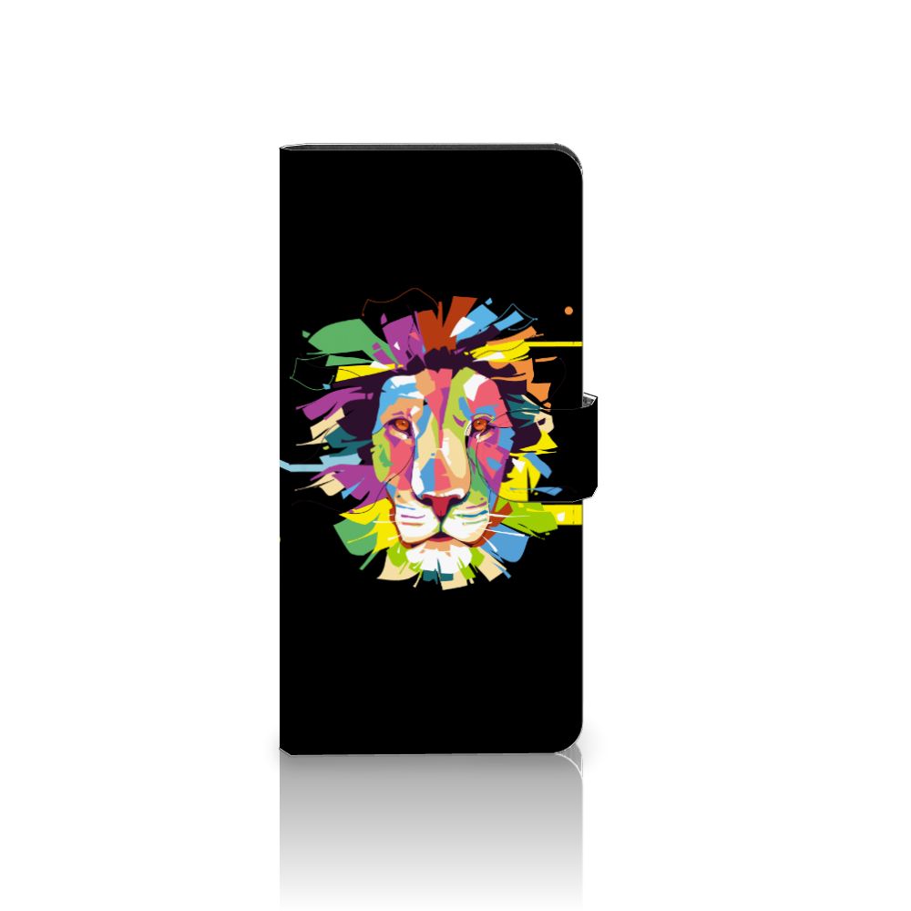 Samsung Galaxy S24 Ultra Leuk Hoesje Lion Color telefoonhoesje leeuw design voorkant