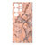 Samsung Galaxy S24 Ultra TPU Siliconen Hoesje Marmer Oranje met elegant oranje marmerdesign, ideaal als cadeau.