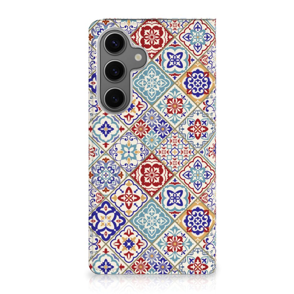 Samsung Galaxy S24FE Standcase Tiles Color standcase design tiles