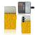 Samsung Galaxy S25 Book Cover Bier telefoonhoesje biertjes design voorkant achterkant