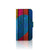Samsung Galaxy S25 Book Style Case Wood Heart boekhoesje hart design voorkant