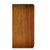 Samsung Galaxy S25 Book Wallet Case Donker Hout design Donker Hout vooraanzicht