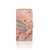 Samsung Galaxy S25 Bookcase Marmer Oranje bookcase marmer oranje aanzicht