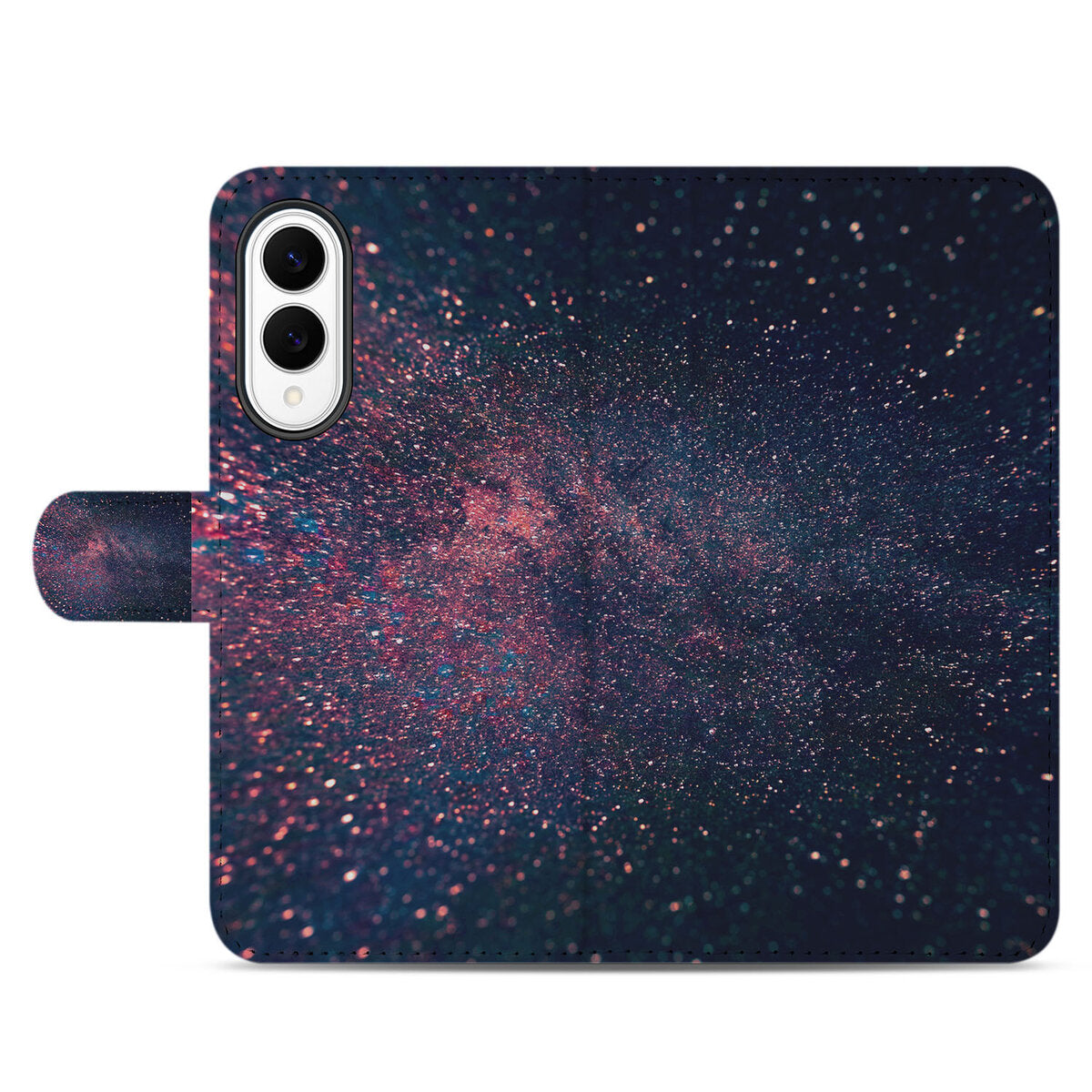 Samsung Galaxy S25 Edge Book Case Stars design sterren aanzicht