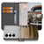 Samsung Galaxy S25 FE Portemonnee Hoesje Vintage Auto 3 Pasjes TPU interieur vintage auto design front