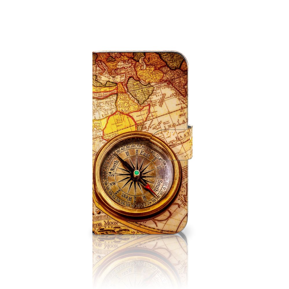Samsung Galaxy S25 Flip Cover Kompas hoesje kompas design aanzicht
