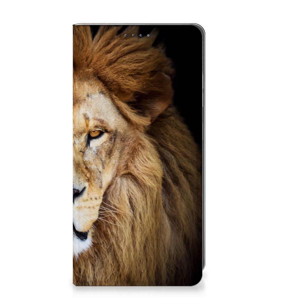 Samsung Galaxy S25 Hoesje maken Leeuw design leeuw aanzicht