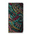 Samsung Galaxy S25 Hoesje met Magneet Aztec retro kunstzinnig ontwerp vooraanzicht