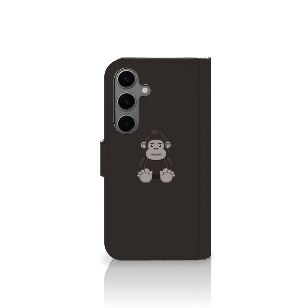 Samsung Galaxy S25 Leuk Hoesje Gorilla flipcase gorilla zijkant