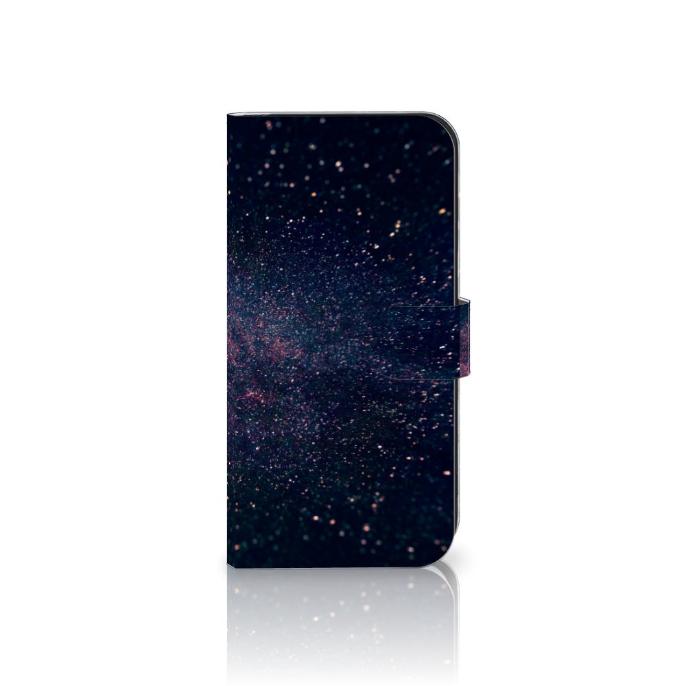 Samsung Galaxy S25 Plus Book Case Stars bookcase sterrenstand blauwe paarse inktzwarte