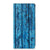 Samsung Galaxy S25 Plus Book Wallet Case Wood Blue boekcase blauw hout voorkant