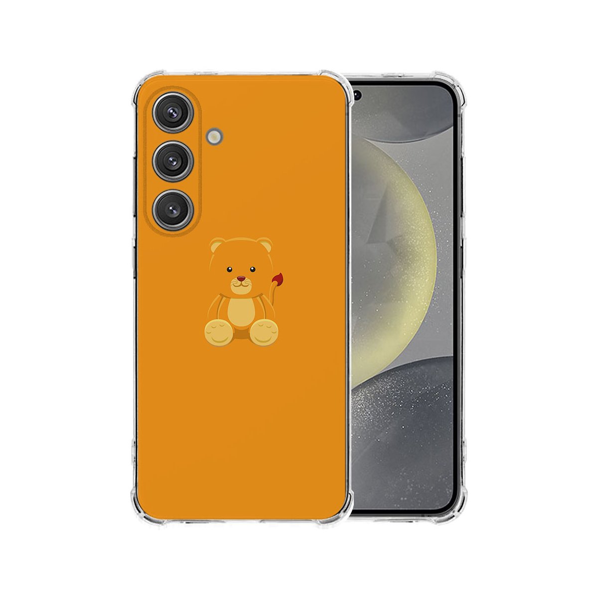 Samsung Galaxy S25 Plus Hoesje - Baby Beer TPU Antishock baby beer design achterkant