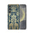 Samsung Galaxy S25 Plus Hoesje Beige Flowers TPU Antishock bloemenprint transparant design aanzicht
