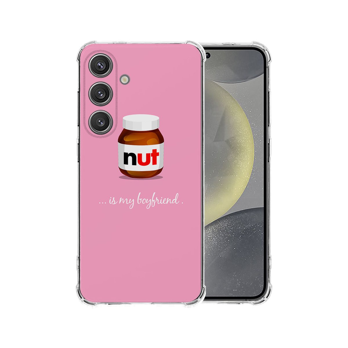 Samsung Galaxy S25 Plus Hoesje Hoesje Nut Boyfriend TPU Antishock achterkant design