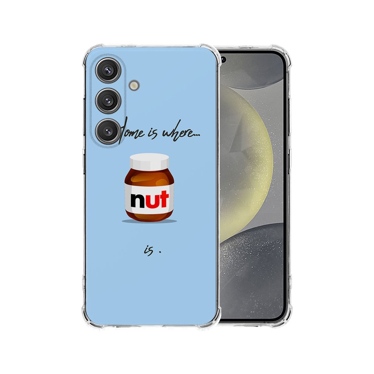 Samsung Galaxy S25 Plus Hoesje Hoesje Nut Home TPU Antishock voorkant ontwerp