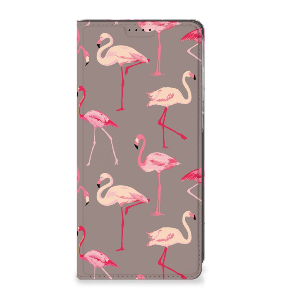 Samsung Galaxy S25 Plus Hoesje maken Flamingo hoesje flamingo design voorzijde