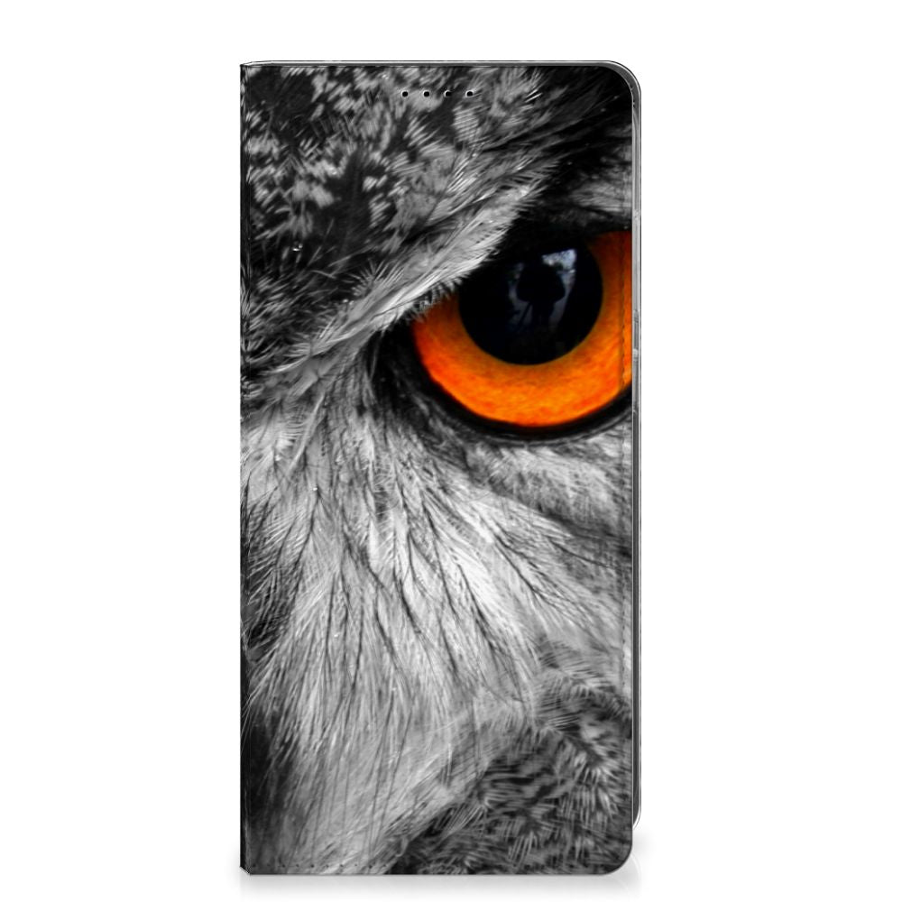 Samsung Galaxy S25 Plus Hoesje maken Uil stand case uil aanzicht