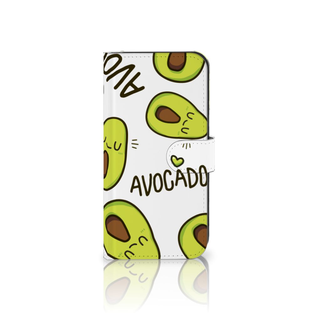 Samsung Galaxy S25 Plus Leuk Hoesje Avocado Singing telefoonhoesje avocado design voorkant