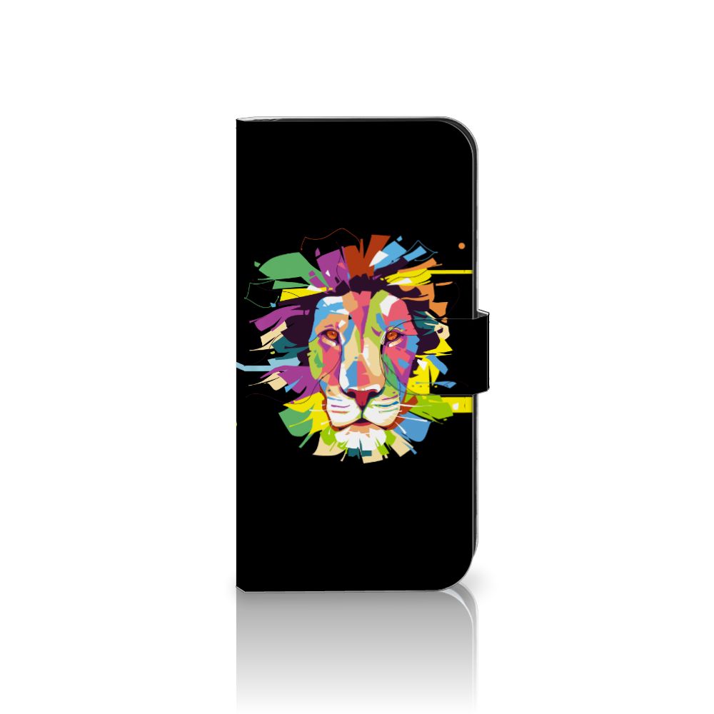 Samsung Galaxy S25 Plus Leuk Hoesje Lion Color telefoonhoesje lion color voorkant