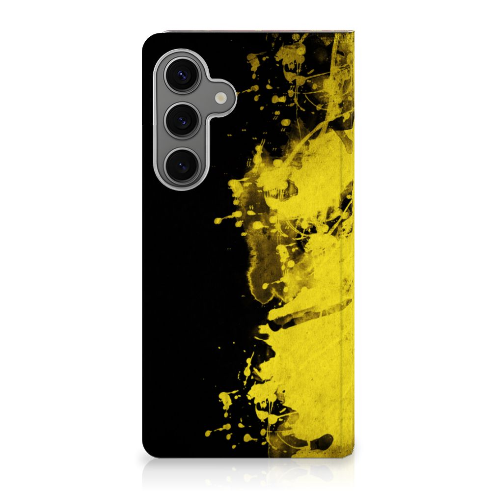 Samsung Galaxy S25 Plus Standcase België design geel zwart
