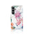 Samsung Galaxy S25 Plus Telefoonhoesje met Pasjes Bird Flowers telefoonhoesje bloemen design zijaanzicht