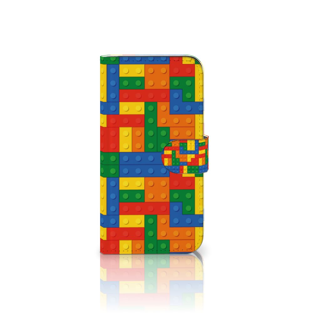 Samsung Galaxy S25 Telefoon Hoesje Blokken telefoonhoesje blokken design voorkant