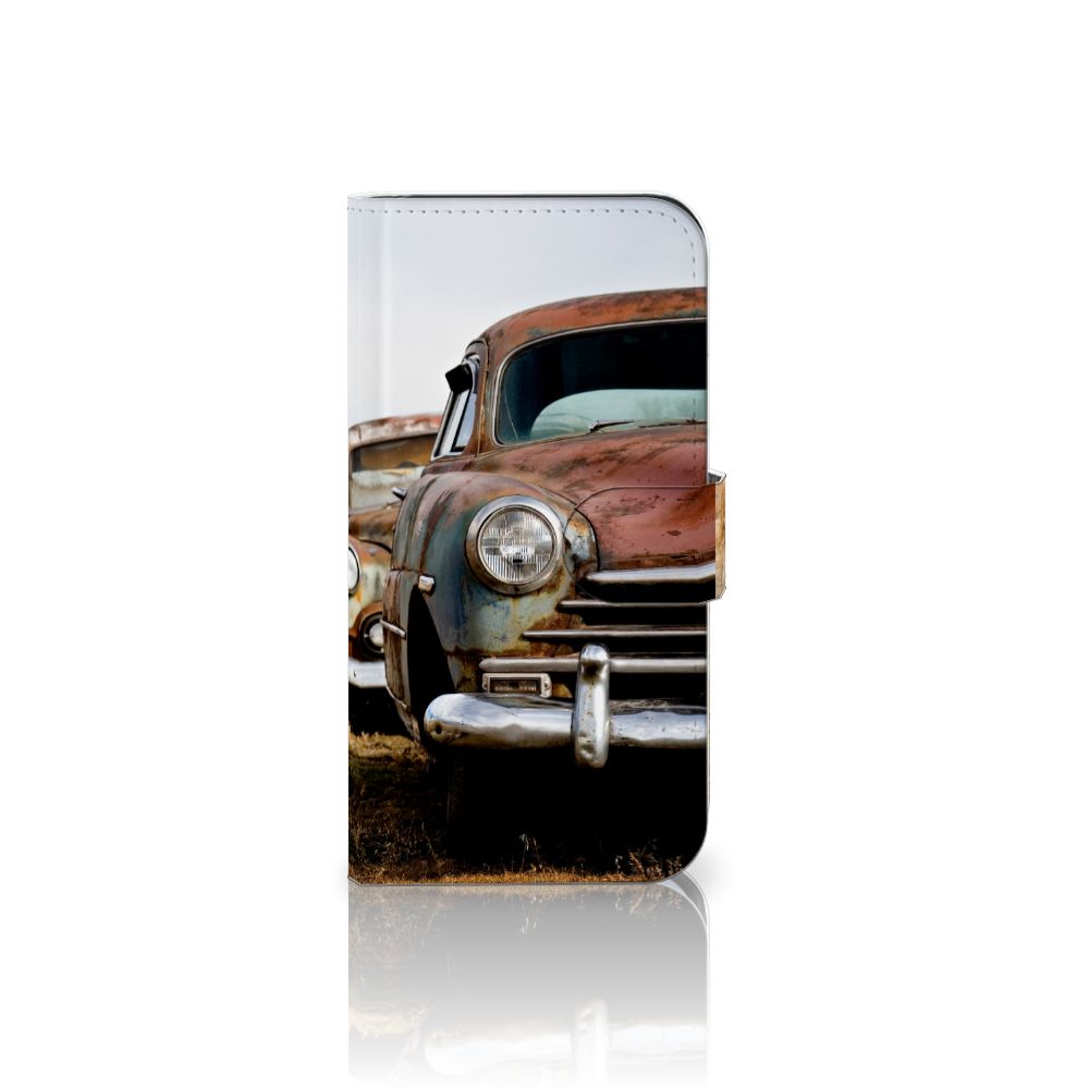 Samsung Galaxy S25 Telefoonhoesje met foto Vintage Auto vintage auto voorkant
