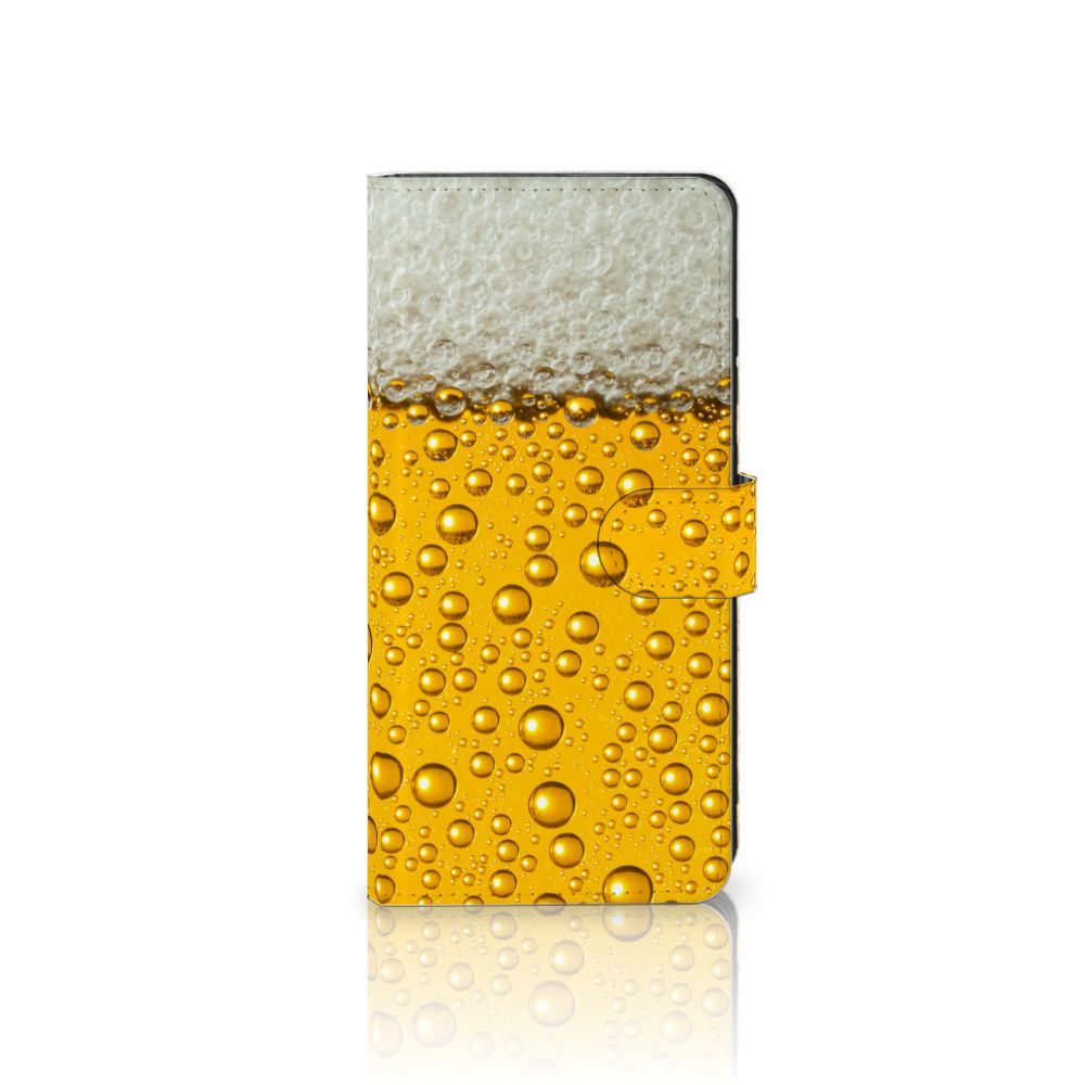 Samsung Galaxy S25 Ultra Book Cover Bier telefoonhoesje bierprint voorkant