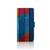 Samsung Galaxy S25 Ultra Book Style Case Wood Heart - Cadeau voor je Vriend boekhoesje houtkleurig hart voorkant