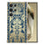 Samsung Galaxy S25 Ultra Hoesje Beige Flowers TPU Antishock achterkant gedetailleerd