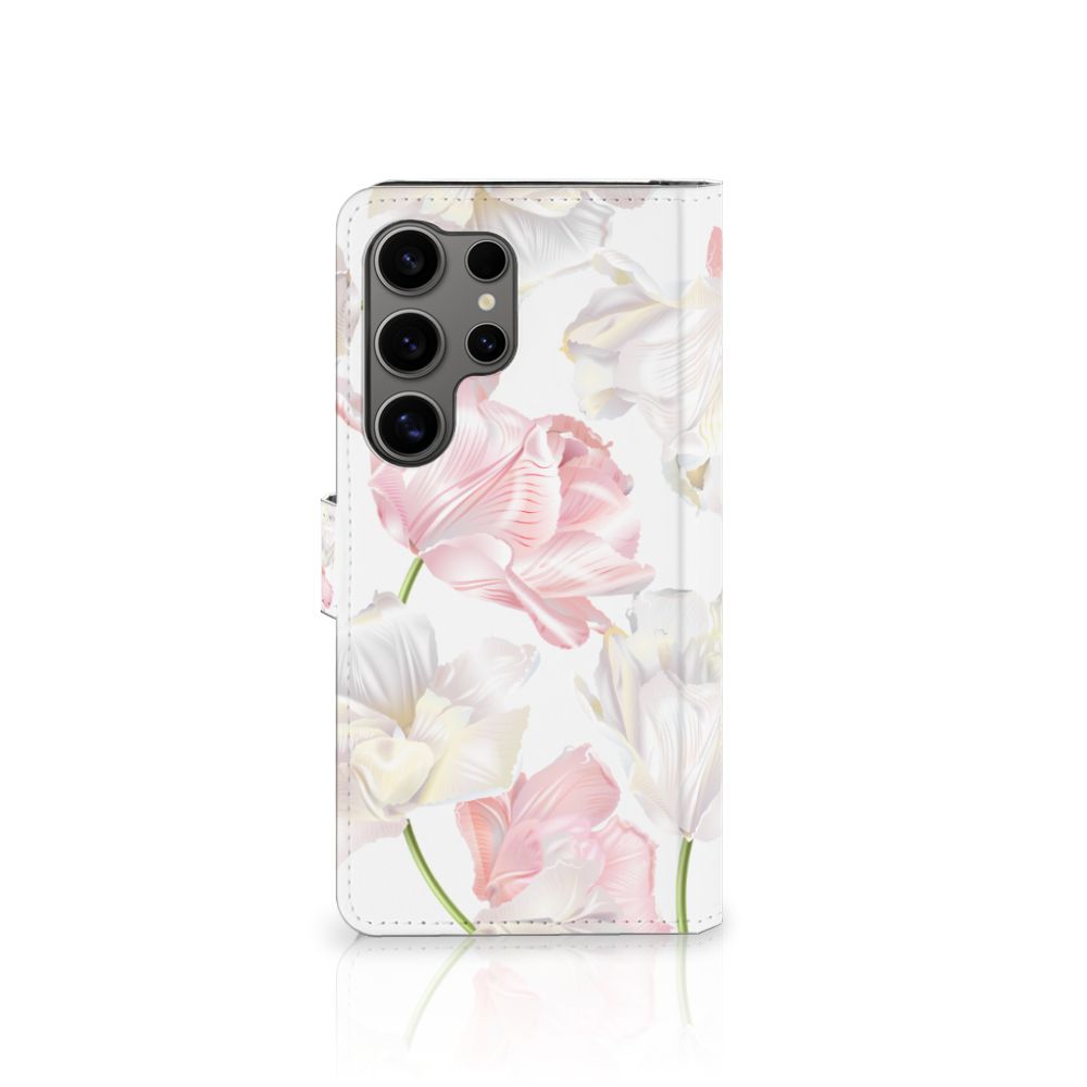 Samsung Galaxy S25 Ultra Hoesje Lovely Flowers design bloemen aanzicht