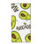 Samsung Galaxy S25 Ultra Magnet Case Avocado Singing voorkant schattige avocado's