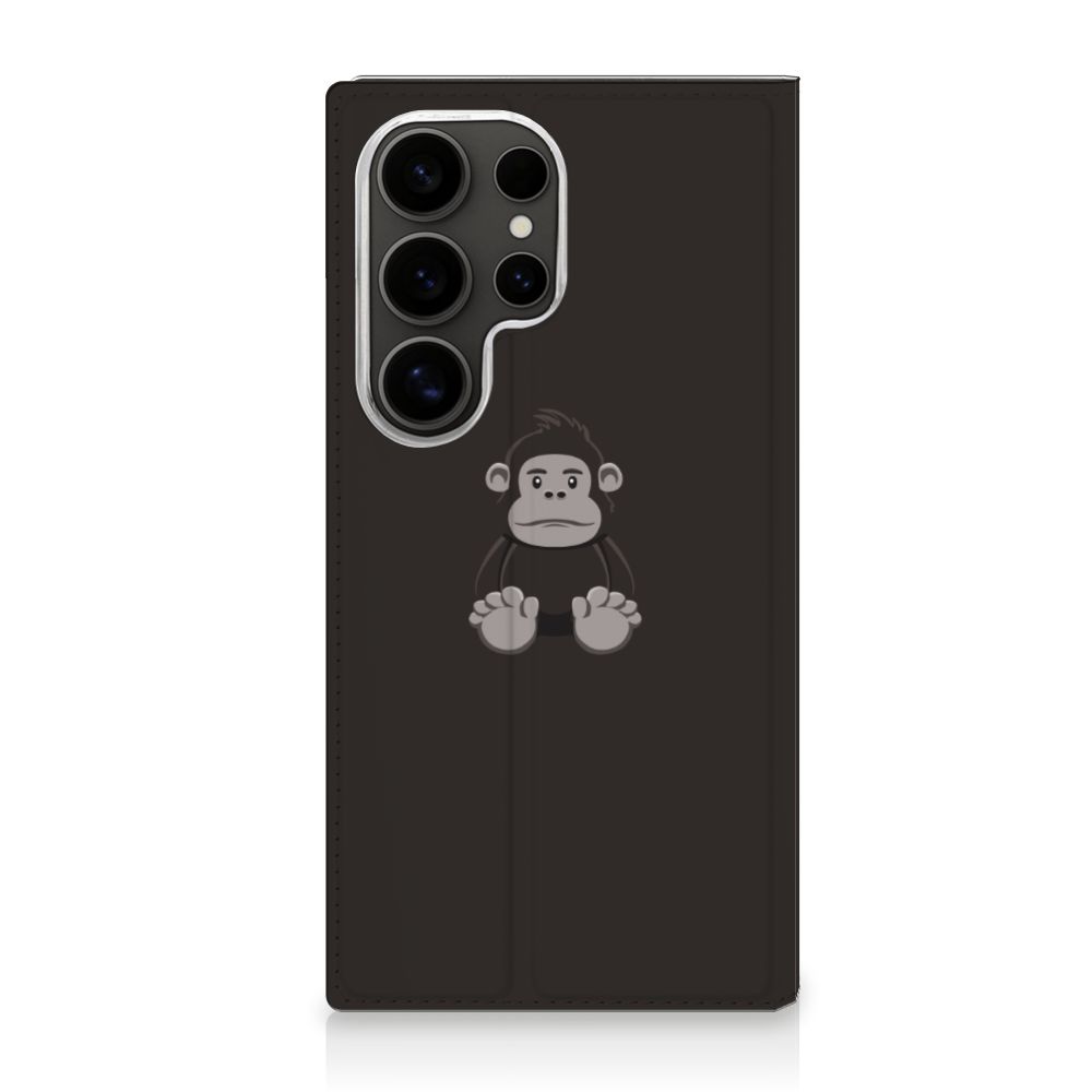 Samsung Galaxy S25 Ultra Magnet Case Gorilla telefoonhoesje gorilla design voorkant